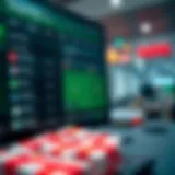 A sophisticated interface of a betting site showcasing a variety of options