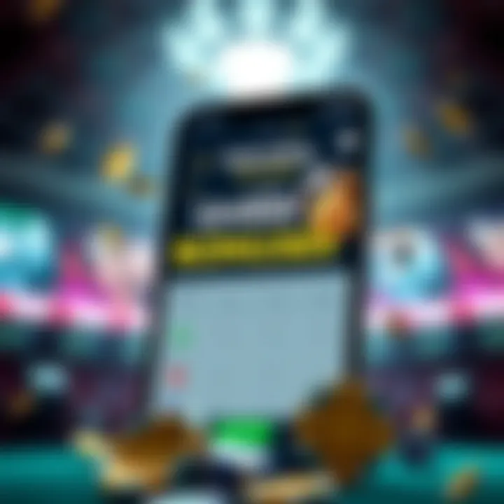 Highlighting bonuses available in the Unibet casino app