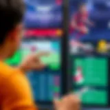 User interface of Unibet sportsbook showcasing various sports betting options