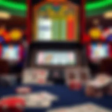 Exploring the Complexities of Video Poker Intricate video poker game interface showcasing cards and gameplay