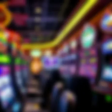 The Thriving Atmosphere of Video Poker Casinos A vibrant casino environment highlighting video poker machines